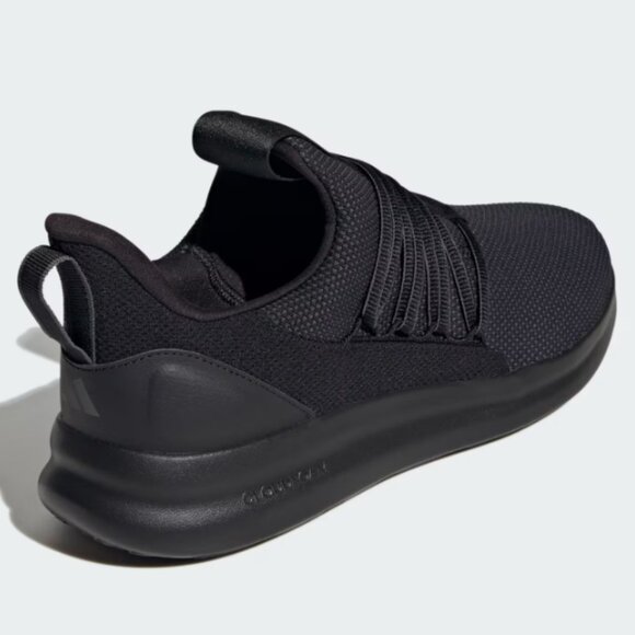 adidas Lite Racer Adapt 7.0 Men's Sneaker WIDE FIT 'Triple Black' (IE8684) NEW - Picture 5 of 6